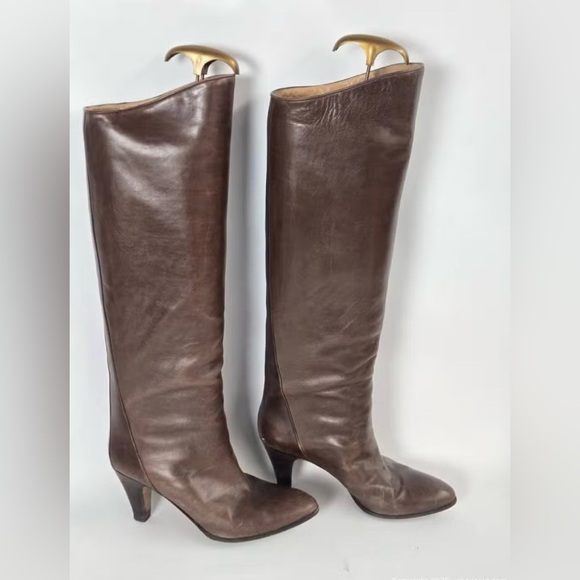 Pancaldi Shoes - Pancaldi Brown Leather Boots (Made In Italy) Size EU 36